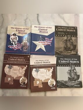 The History of Our United States Abeka Fourth Grade Book Bundle Set